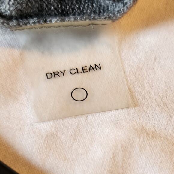 Magaschoni Medium Cashmere/Silk Blend Mock Neck Grey Sweater Dress Long-Sleeved - Picture 8 of 11